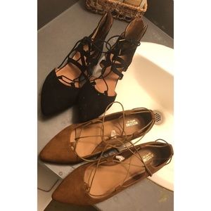 Lace up flat bundle!